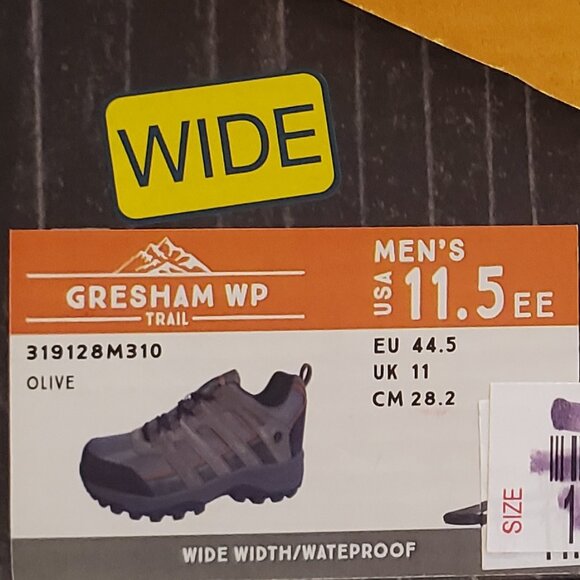 Men's Gresham Low Waterproof Hiking Boot by Northside  11.5 Wide - Picture 5 of 15